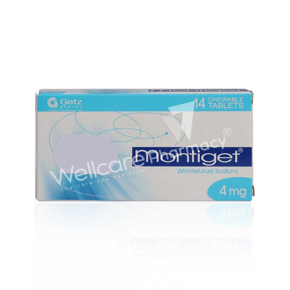 Montiget 4Mg Chewable Tablets 14'S