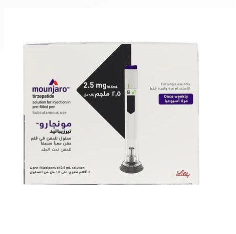 Mounjaro 2.5Mg/0.5Ml Injection In Pre-Filled Pens 4'S
