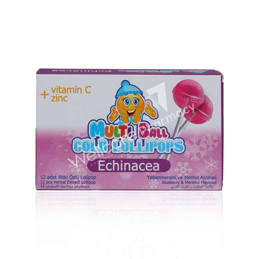 Multiball Cold Lollipops Echinacea Sugar Free 12'S - Wellcare Pharmacy