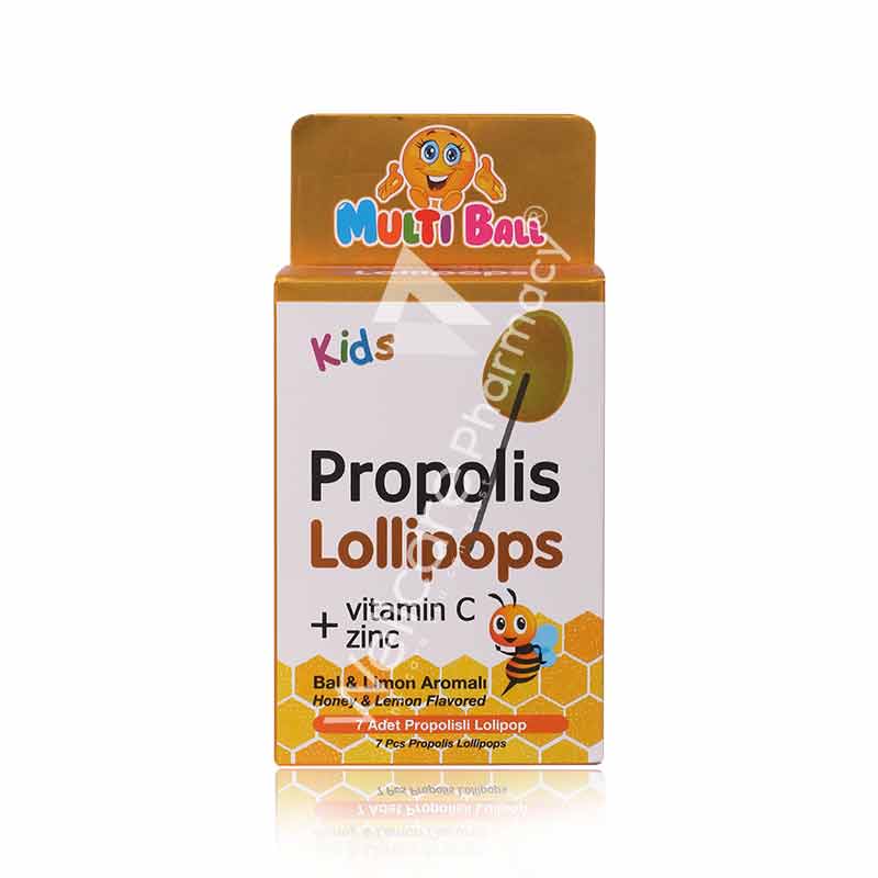 Multiball Kids Propolis Lollipops 7'S