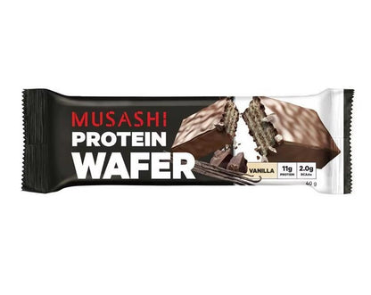 Musashi Protein Wafer Bars Vanilla 40g - Wellcare Pharmacy