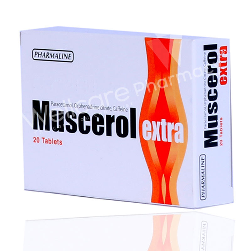 Muscerol Extra Tablets 20'S Muscerol Extra Tablets 20'S