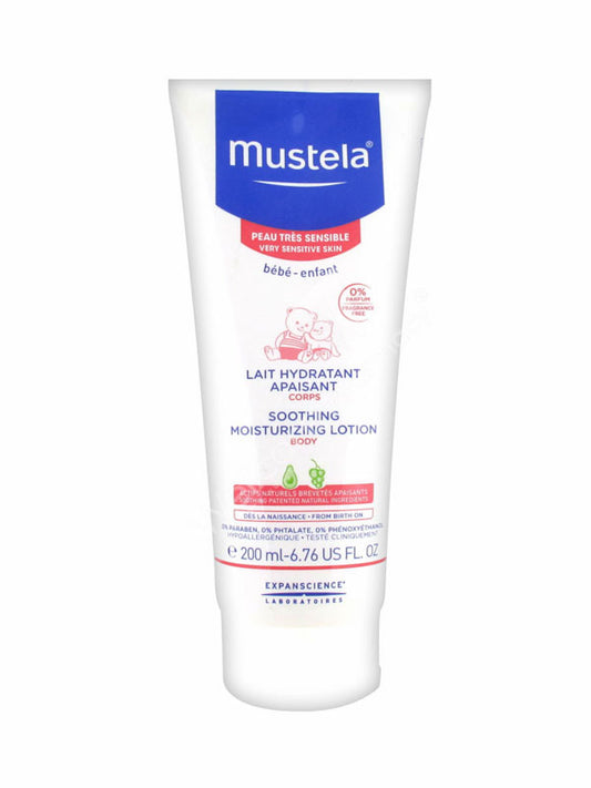 Mustela Baby Infant Soothening Moisturizing Lotion 200ml - Wellcare Pharmacy