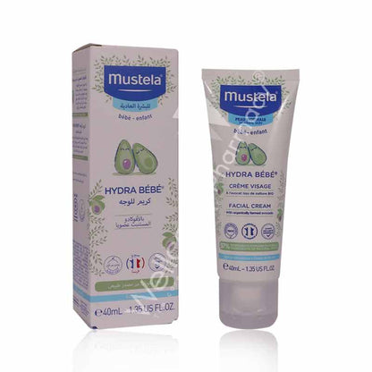 Mustela Hydra Bebe Facial Cream 40ml - Wellcare Pharmacy