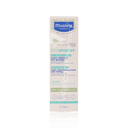 Mustela Stelatopia+ Lipid-Replenishing Cream 150Ml