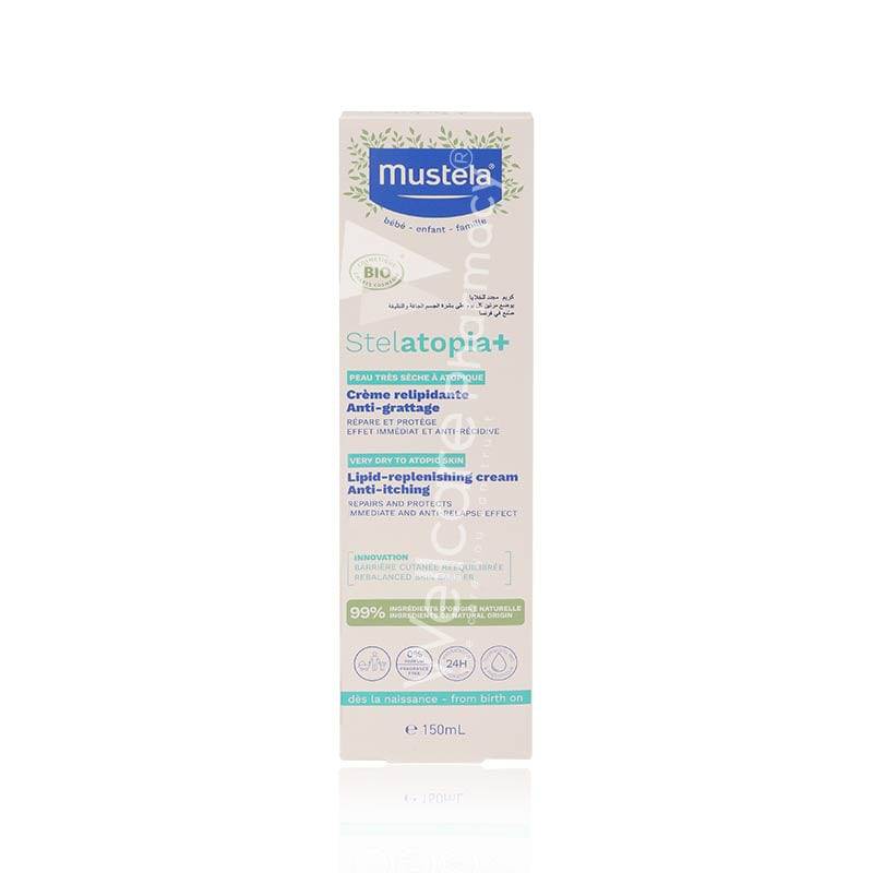 Mustela Stelatopia+ Lipid-Replenishing Cream 150Ml Mustela Stelatopia+ Lipid-Replenishing Cream 150Ml