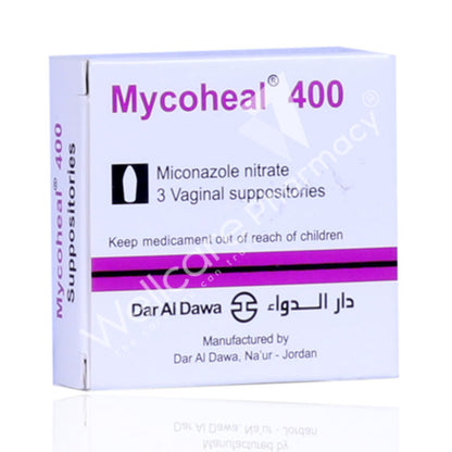 Mycoheal 400Mg Vaginal Suppository 3'S