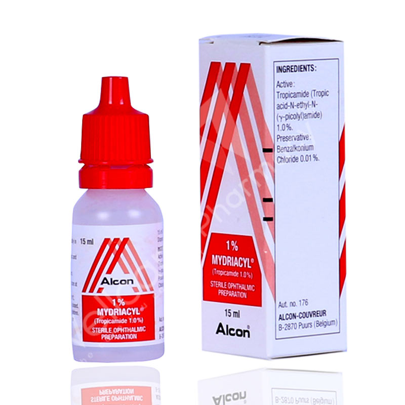 Mydriacyl 1% Eye Drops 15ml