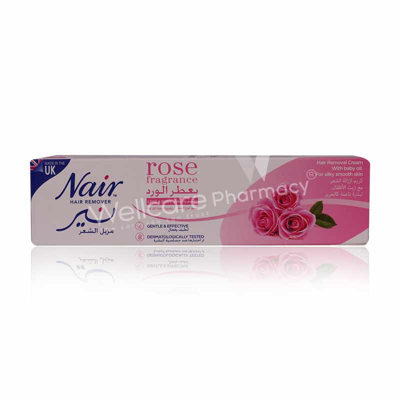 Nair Hair Removal Cream Rose 110Ml