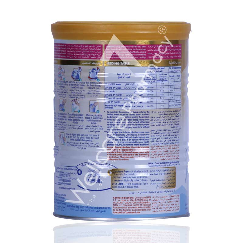 Nan Lactose Free 400g