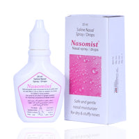 Nasomist Saline Nasal Drops And Spray 20ml