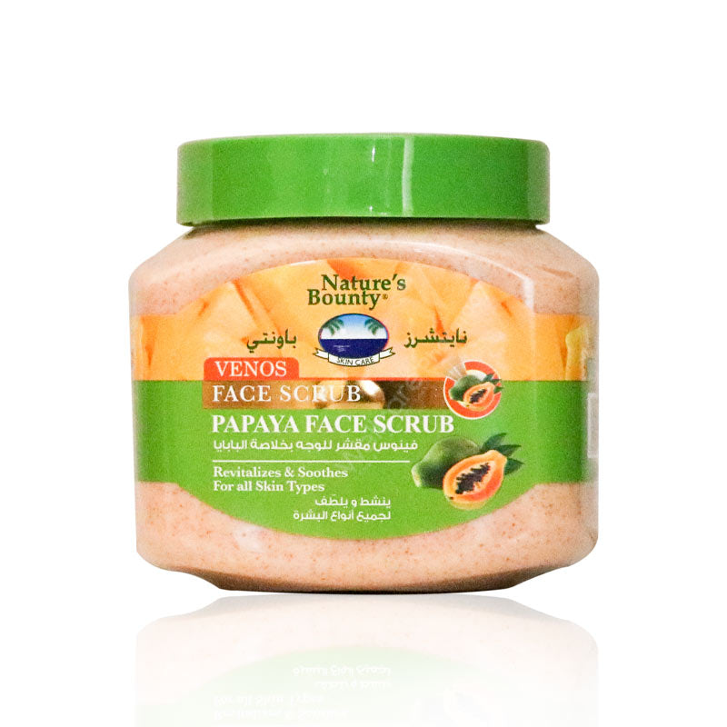 Nature Bounty Venos Face Scrub Papaya 300Ml