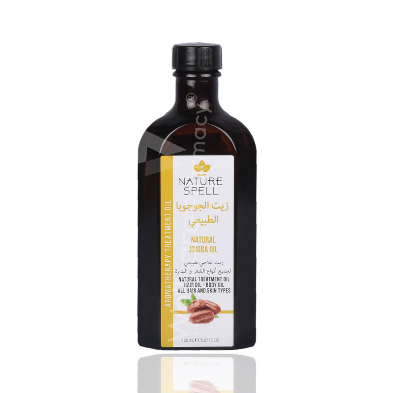 Nature Spell Natural Jojoba Hair & Body Oil 150Ml