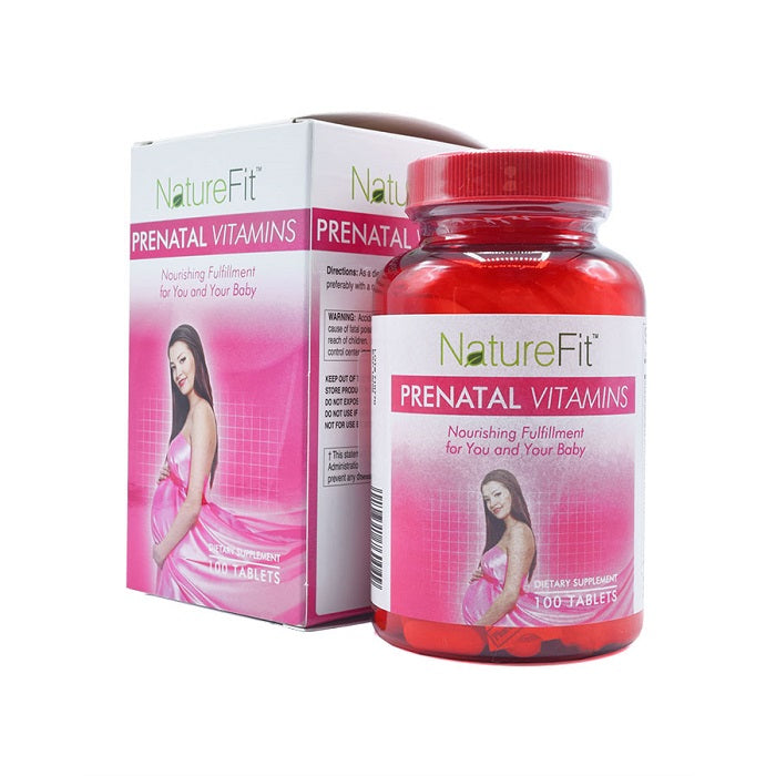 Naturefit Prenatal Vitamins Tablets 100'S