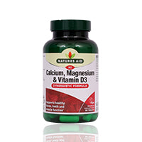 Natures Aid Calcium,Magnesium & Vitamin D3 Tablets 90'S