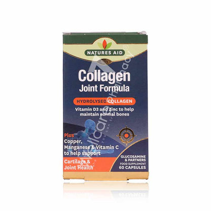 Natures Aid Collagen Joint Formula Capsules 60'S