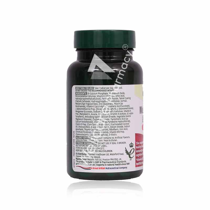 Natures Aid Complete Multivitamins & Minerals Tablets 90'S