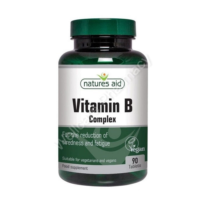Natures Aid Vitamin B Complex Tablet 90'S