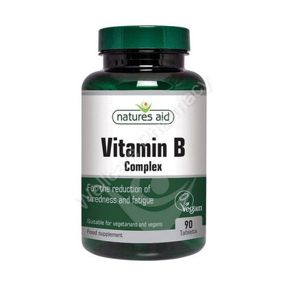 Natures Aid Vitamin B Complex Tablet 90'S