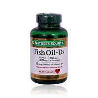 Nb-Fish Oil 1200mg + D3 1000iu Cap 90'S