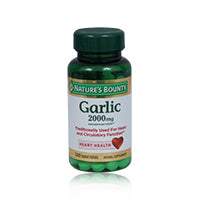 Nature'S Bounty Garlic 2000mg Capsules 120'S