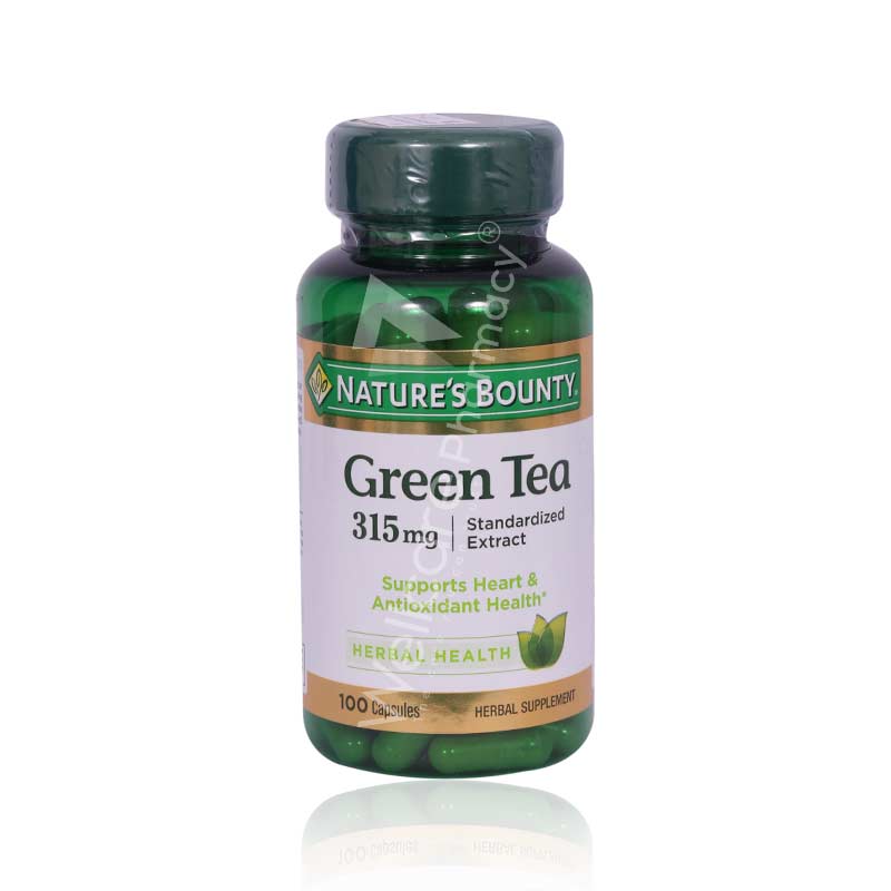 Nature's Bounty Green Tea 315Mg Tablets 1X100`S Nature's Bounty Green Tea 315Mg Tablets 1X100`S