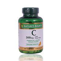 Nature'S Bounty Vitamin C 500mg With Rose Hips Chewable Tab 90'S