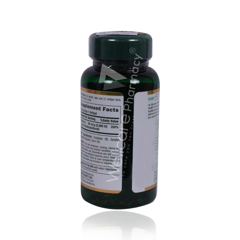 Natures Bounty Vitamin D3-2000iu Capsules 150'S Natures Bounty Vitamin D3-2000iu Capsules 150'S