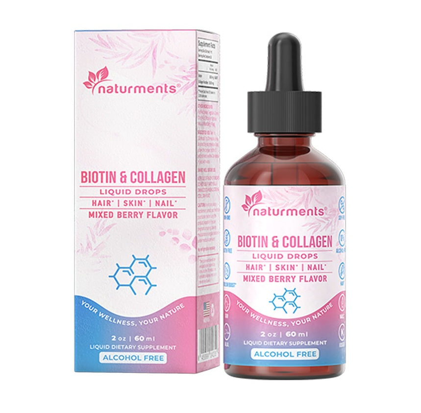 Naturments Biotin & Collagen Liquid Drops 60ml