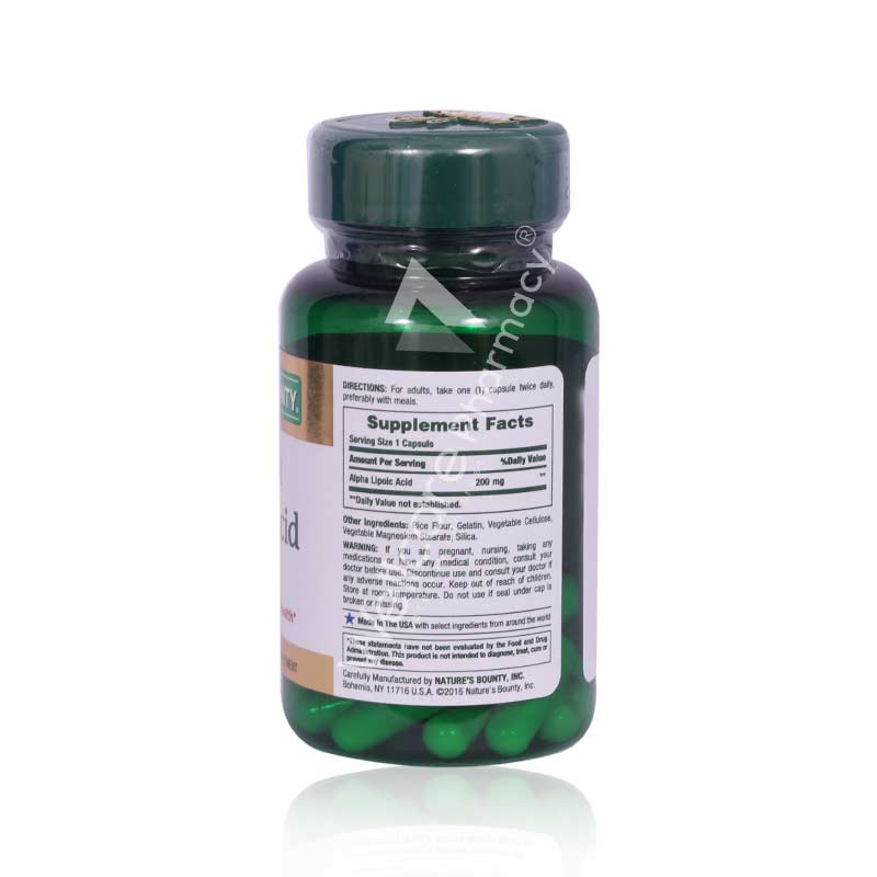 Nb-Alpha Lipoic Acid 200mg 30'S