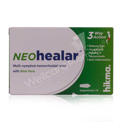 Neo Healar Suppositories 10'S