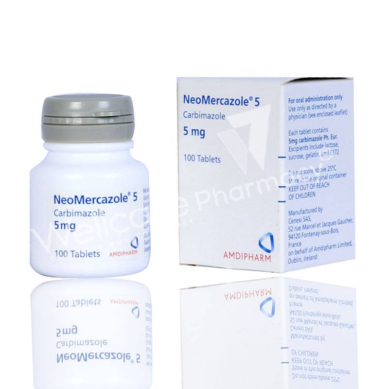Neomercazole 5Mg Tablets 100'S Neomercazole 5Mg Tablets 100'S