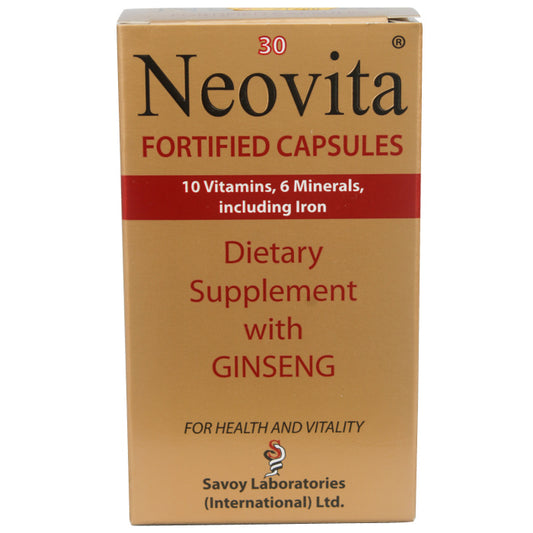 Neovitamina Fortified Capsules 30'S - Wellcare Pharmacy