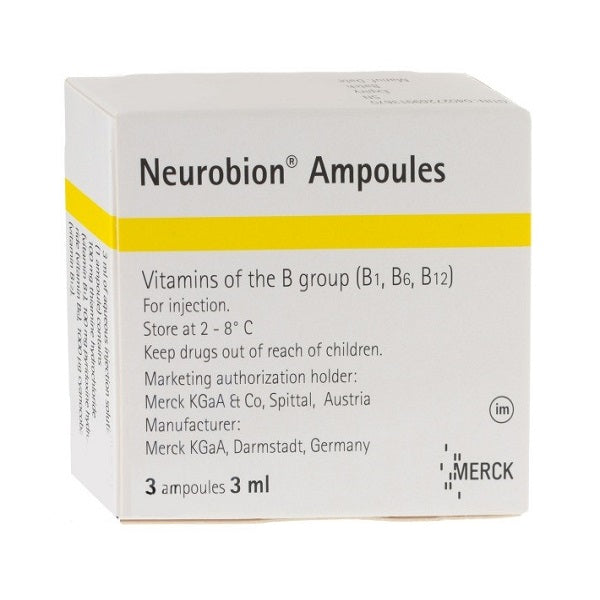 Neurobion Ampoules 3ml 1x6'S