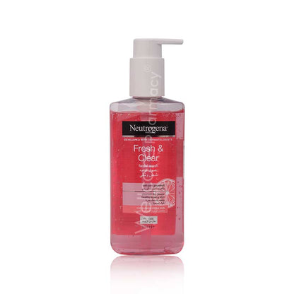 Neutrogena Fresh&Clear Facial Wash With Pink Grapefruit 200Ml