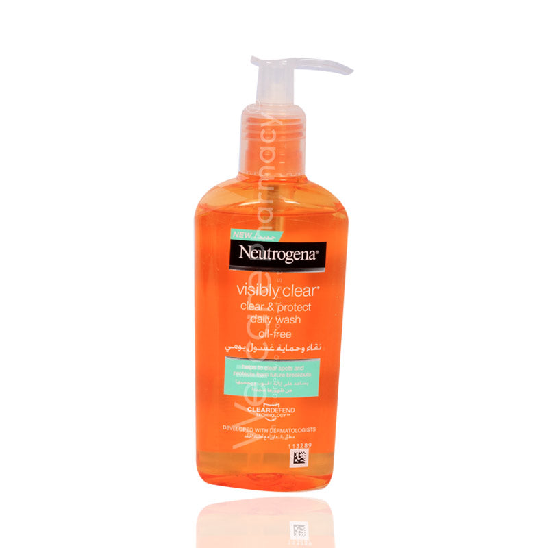 Neutrogena Spot Controlling Oil Free Facial Wash 200Ml