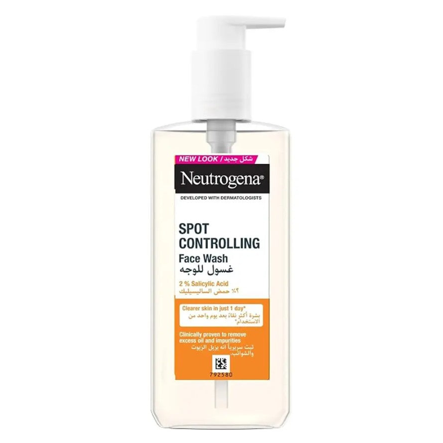 Neutrogena Spot Controlling Oil Free Facial Wash 200ml