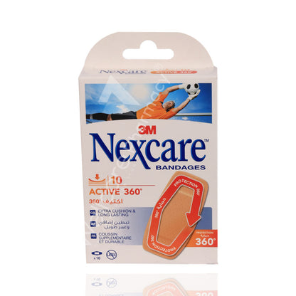 Nexcare Active 360 Degree Bandages Active 10'S