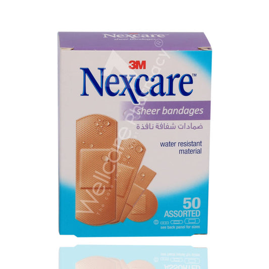 Nexcare Sheer 50s' 658-50