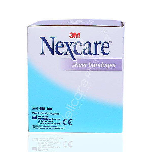 Nexcare Sheer Plastic Assorted Plaster