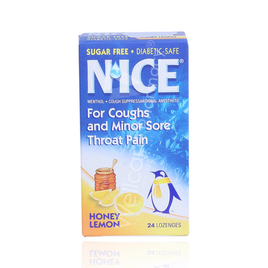 Nice Honey Lemon Lozenges 24'S