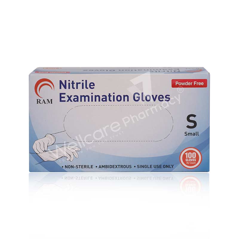 Nitrile Gloves Small 100'S