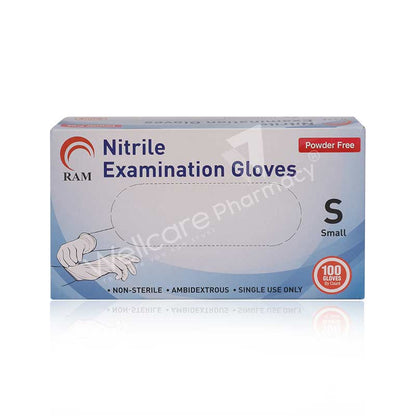 Nitrile Gloves Small 100'S