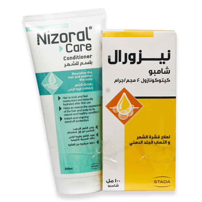Nizoral Care Conditioner 200ml + Nizoral Shampoo 100ml-Combo Pack