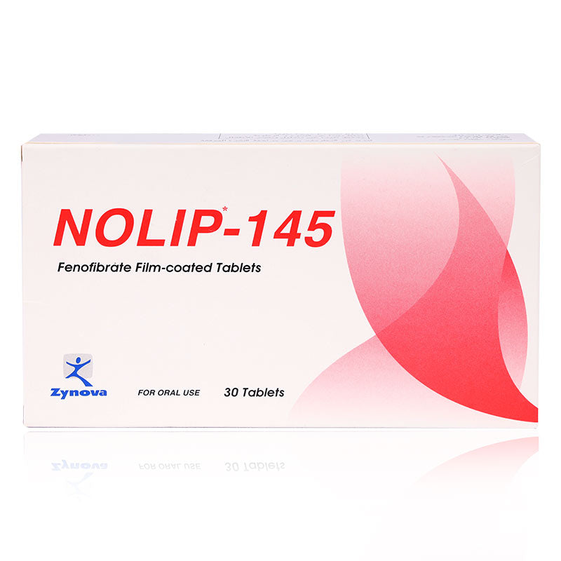 Nolip 145mg Tablets 30'S