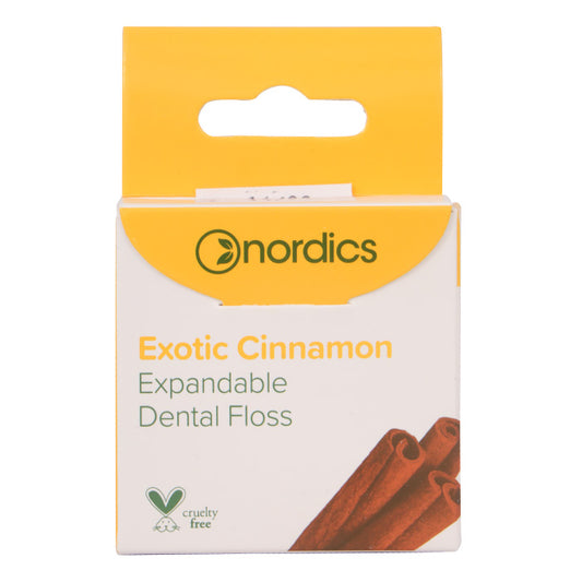 Nordics Expandable Dental Floss Exotic Cinnamon(30m) - Wellcare Pharmacy