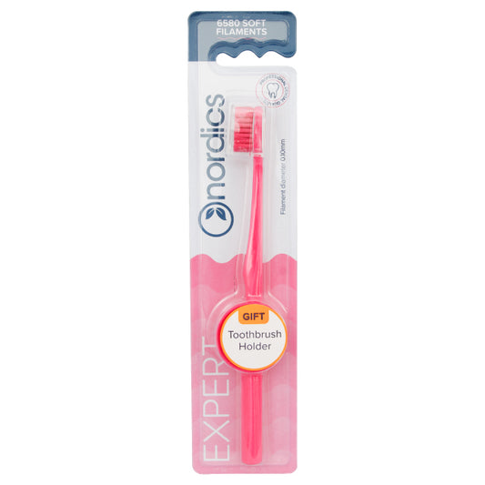 Nordics Expert Toothbrush Pink(Soft)-6580 - Wellcare Pharmacy