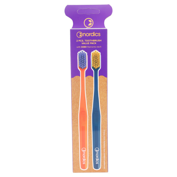 Nordics Premium Toothbrush 2 Pcs(Soft)-6580