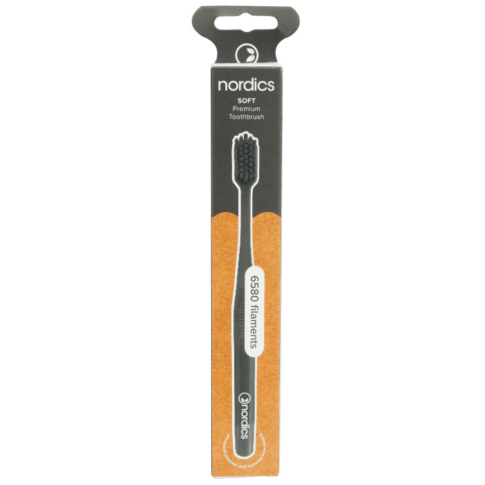 Nordics Premium Toothbrush Black(Soft)-6580