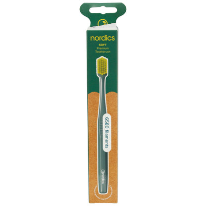 Nordics Premium Toothbrush Dark Green(Soft)-6580 - Wellcare Pharmacy